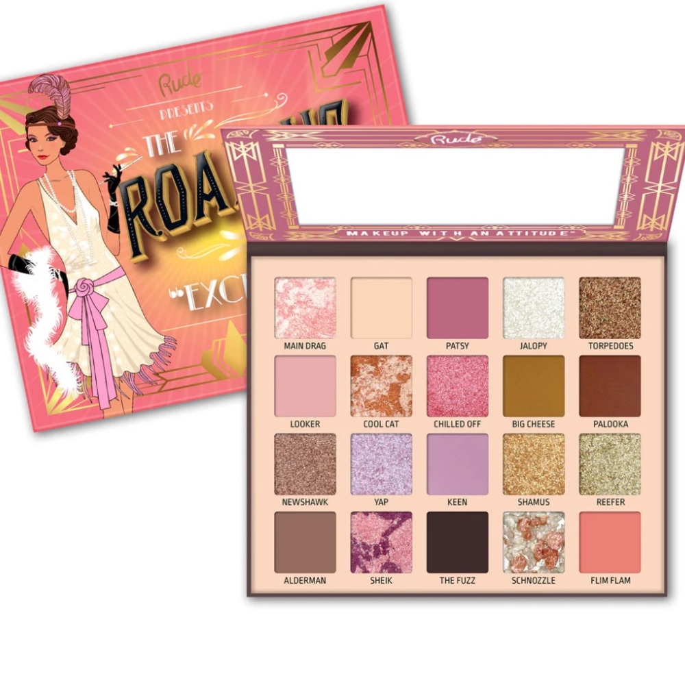 Rude Presents The Roaring 20's EXCESSIVE Eyeshadow Palette